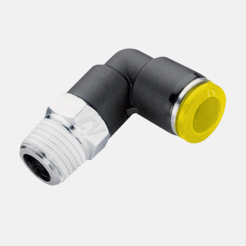 PL Push In Métrico, Codo Macho a 90º (mm x in) – Covalca