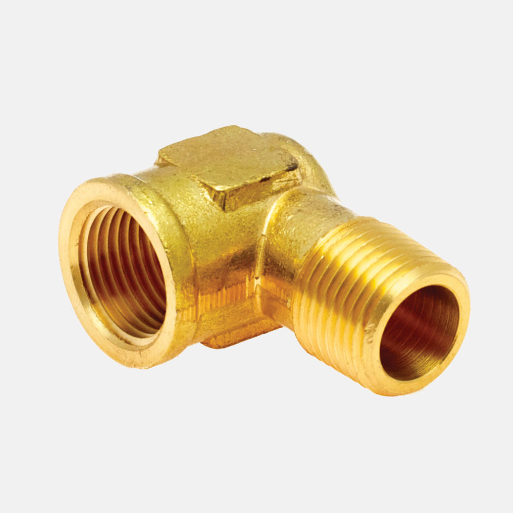116B NPT Conexión de Latón, Macho-Hembra a 90º