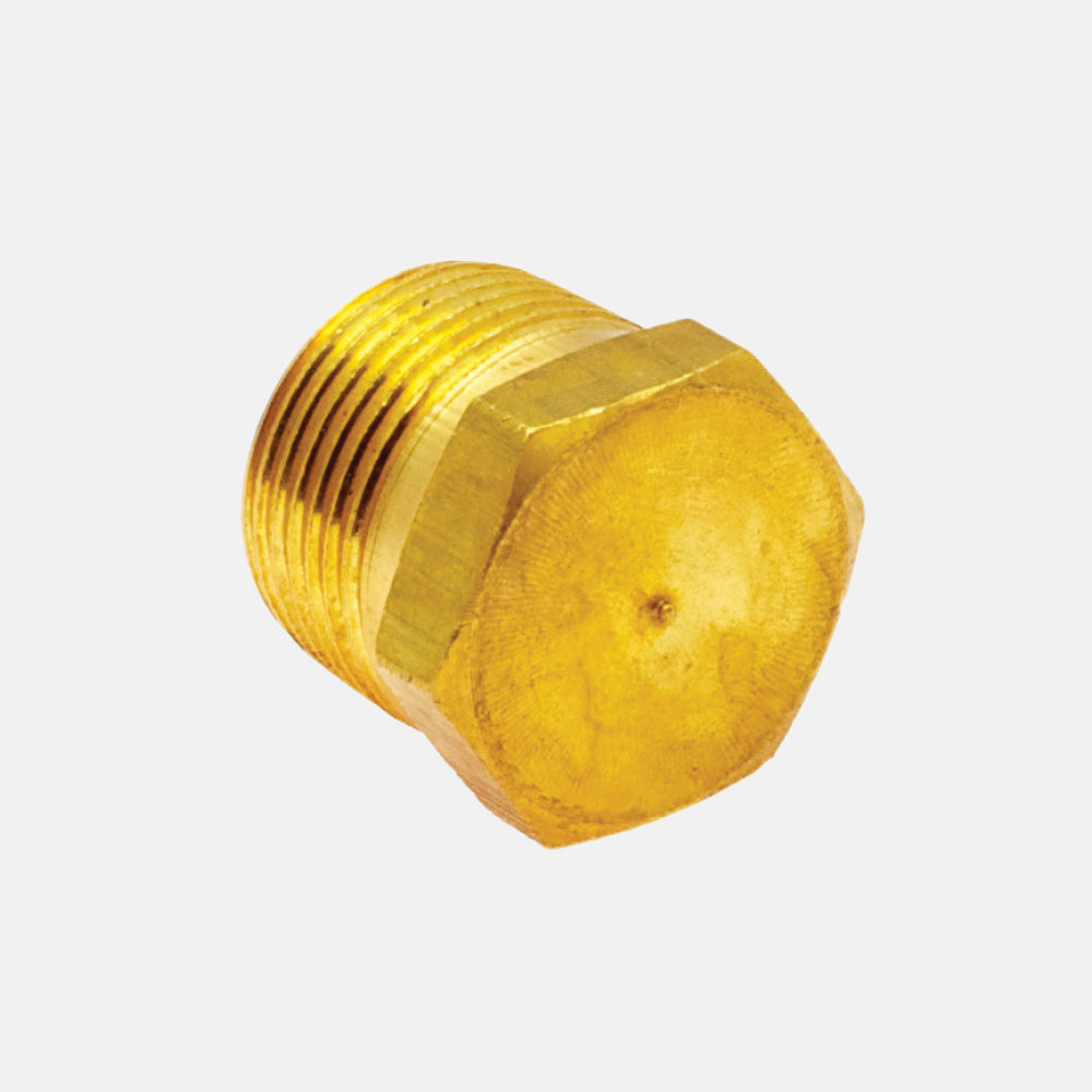 121B Conexión de Latón, Tapón Hexagonal