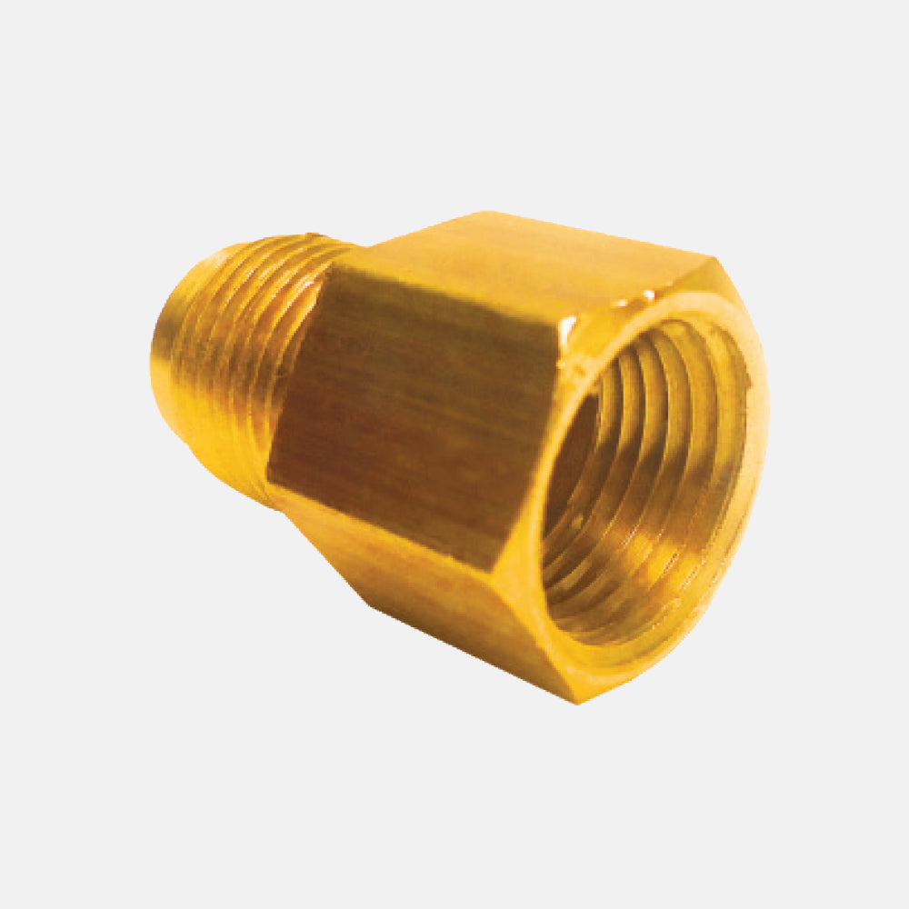 46F Brass Connection, Flared Female-Male Connector