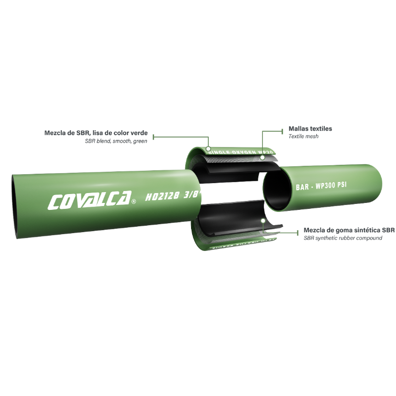 H02126 Manguera Morocha para Soldadura (Oxicorte)