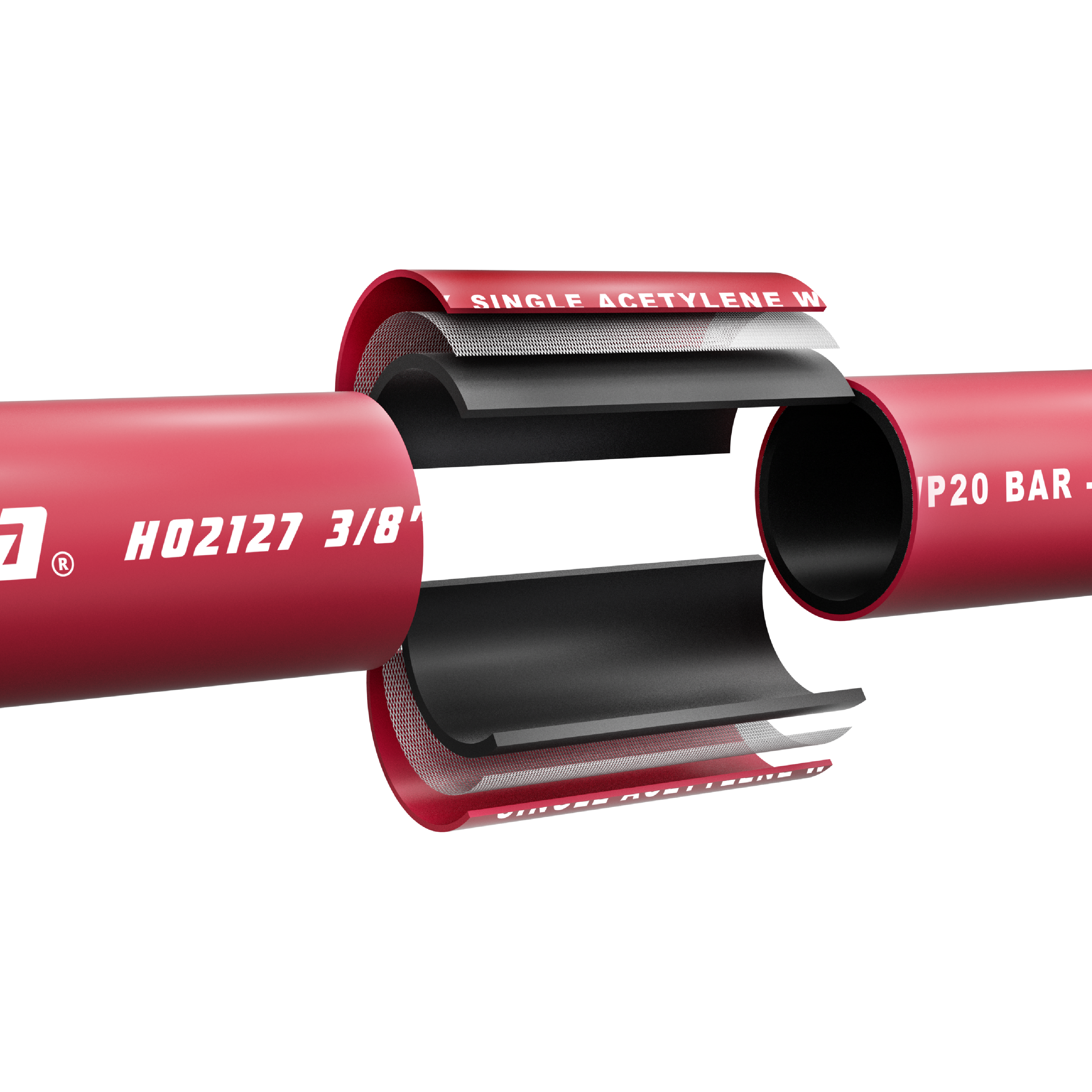 H02126 Manguera Morocha para Soldadura (Oxicorte)