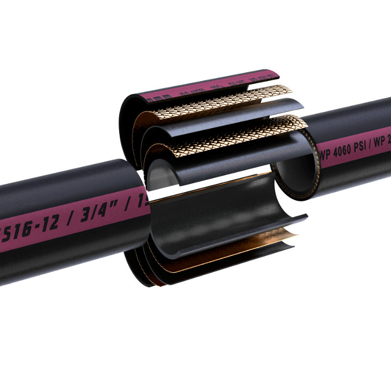 H01S16 Manguera Hidráulica DIN EN857 2SC+ Excede 2SC – ISO18752
