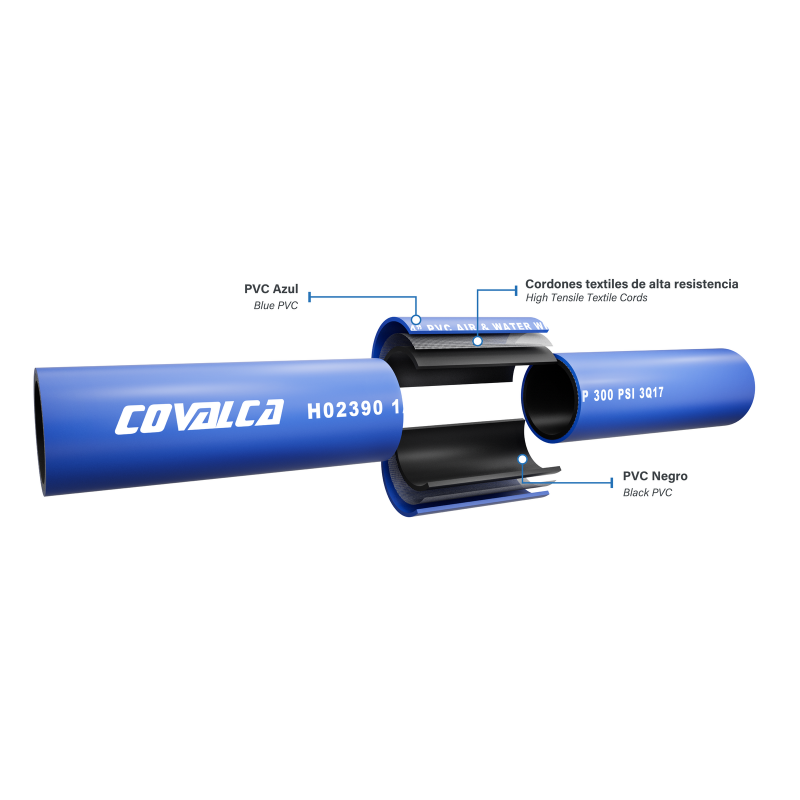 H02390 PVC Air Water Hose