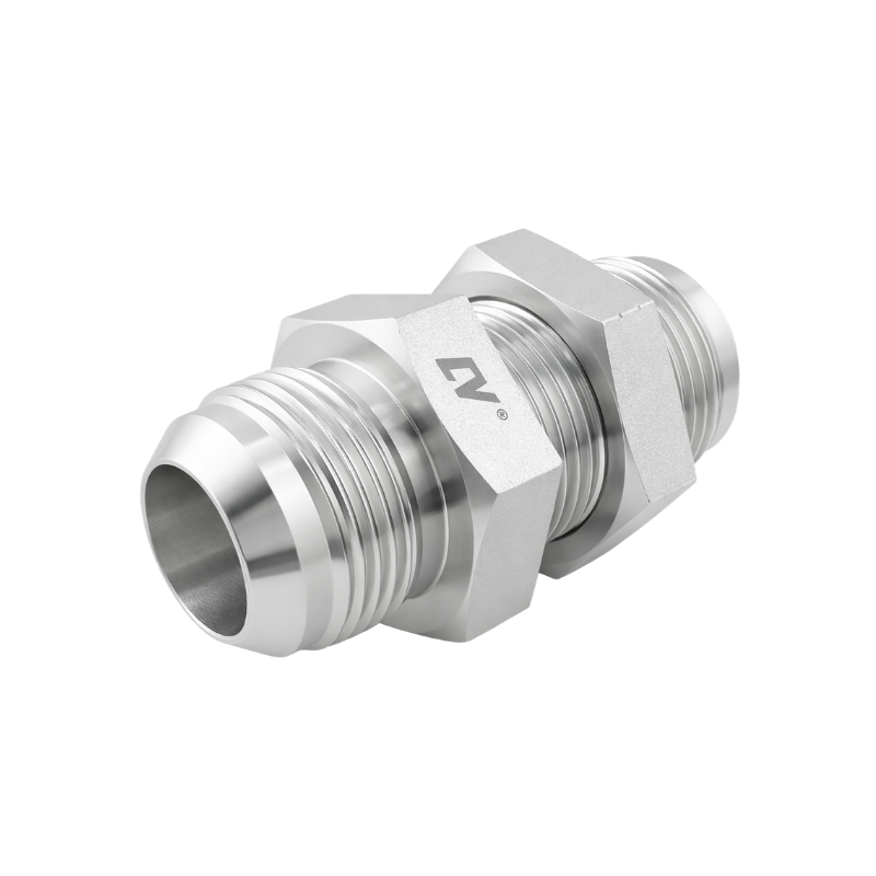 H832-FS Adaptador Macho JIC 37° Pasamuro