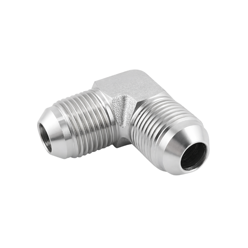 H855-FS Adaptador Macho JIC 37° A 90°