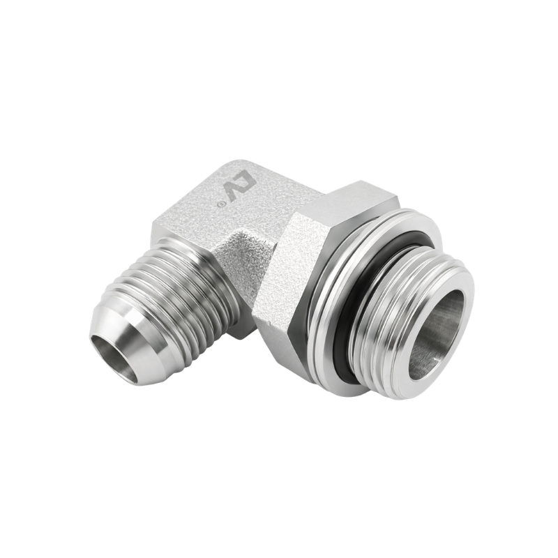 H909-FS JIC 37° Male - BSP Male 90° Elbow