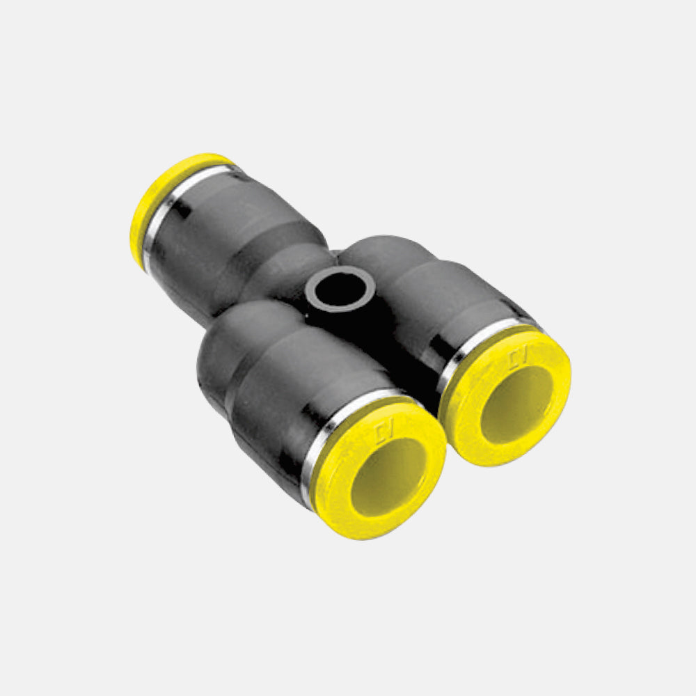 PY Push In Metric, Y-Joint (mm)